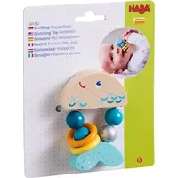 HABA Greifling Klapperfisch Blau