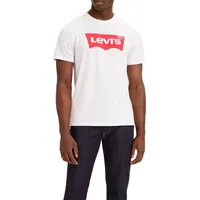 Levi's Standard Housemarked Kurzarm-T-Shirt White / Red S