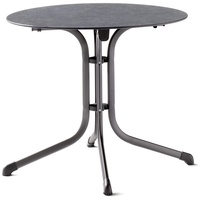 Sieger Klapptisch Ø 85 x 73 cm anthrazit/eisengrau