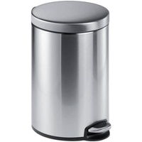 Durable Treteimer 12 l silber