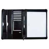Alassio Monaco Schreibmappe Leder 34 cm braun