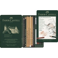 Faber-Castell 112975 - Pitt Monochrome Set klein,