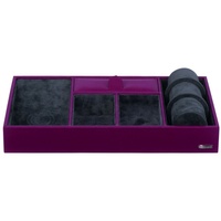 Windrose Schmuckschatulle Pure Jewelry Case Bordeaux