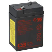 CSB Bleiakku 6V 4,5Ah GP645F1 AGM Bleibatterie wartungsfrei