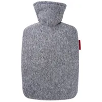 Hugo Frosch Wärmflasche Klassik 1,8 l mit Strickbezug Filzoptik