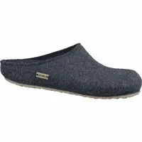 HAFLINGER Grizzly Michl Unisex - Hüttenschuhe - grau