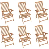 VidaXL Gartenstuhl 60,7 x 93,9 x 32,9 cm braun