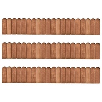 VidaXL Beeteinfassungen 3 Stk. 120 cm Kiefernholz