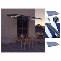 VidaXL Markise 500 x 300 cm blau