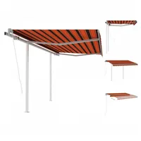 VidaXL Markise 300 cm x 250 cm orange