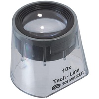Schweizer Standlupe Tech-Line Vergr. 10x Fix Linsen-D.30mm