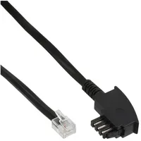 InLine InLine® TAE-N Anschlusskabel, gebrückt, 3m