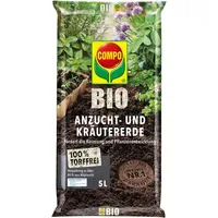 Compo Bio Anzucht- und Kräutererde 5 l