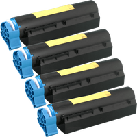 Ampertec 4 Ampertec Toner ersetzt Oki 44992402 schwarz