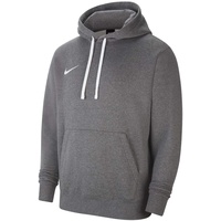 Nike Park Fleece Hoodie Kapuzenpullover, Charcoal Heathr/White/White, M EU