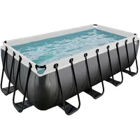 EXIT TOYS Black Leather Pool 400 x 200 x
