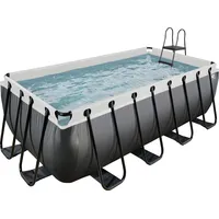 EXIT TOYS Black Leather Pool 400 x 200 x