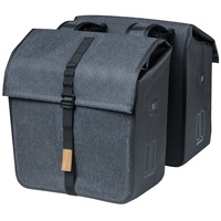Basil Urban Dry Doppeltasche - Grau