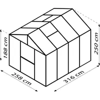 Vitavia Zeus 8100 Alu HKP 10 mm 8,1 m2