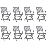 VidaXL Gartenstuhl klappbar 48,7 x 0 x 91 cm