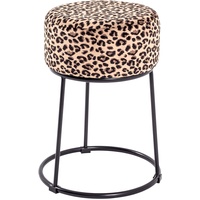 Haku-Möbel HAKU Möbel Hocker 22954 Leopard