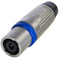 Neutrik NLT4MXX Stecker Silber, Blau 1St.