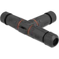 DeLock Kabelverbindung - Außenbereich 2 Pin, IP68 schraubbar,