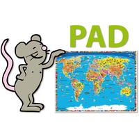 Druckbunt Verlag GmbH Mousepad Welt politisch