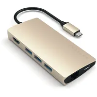 Satechi Type-C Multi-Port Hub 4K V2 gold