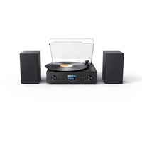 Karcher MC 8000DI Kompaktanlage DAB+, Radio, Internetradio, Bluetooth, Schallplattenspieler)