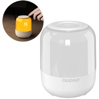DUDAO kabelloser Bluetooth 5.0 RGB-Lautsprecher 5W 1200mAh Musik Weiß
