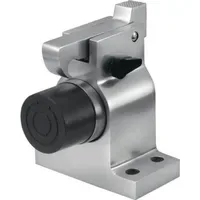 KWS Türfeststeller Aluminium Silber 12 cm