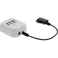 InLine InLine® TAE Adapter, TAE-F Stecker an TAE NFF