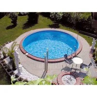 MyPOOL Rundbecken-Set Premium 450 x 150 cm inkl. Sandfilteranlage