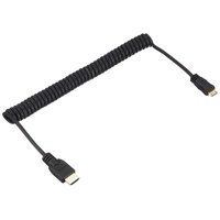 ATOMOS mini HDMI auf HDMI Spiralkabel