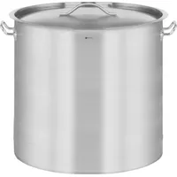 Royal Catering Kochtopf Induktion 98 Liter Kochtopf Silber