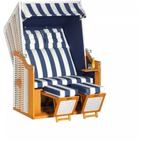 Sunny Smart Strandkorb Rustikal 34 Z (BHT 125x160x50 cm)