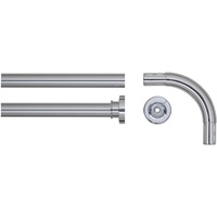 Sealskin Duschvorhangstange L-Form 90 x 90 cm chrom