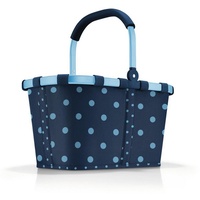 Reisenthel carrybag frame mixed dots blue