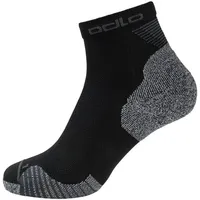 Odlo Ceramicool Run Laufsocken Quarter Schwarz, EU