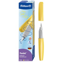 Pelikan Twist bright sunshine, rechte Hand/linke Hand, mittel, Faltschachtel