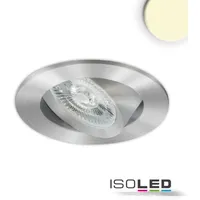 ISOLED LED Einbauleuchte Slim68 MiniAMP Alu gebürstet, rund, 8W,