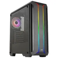AeroCool Skyline-A-BK-v2 (mATX, Mini-ITX, ATX), Gehäuse, Schwarz