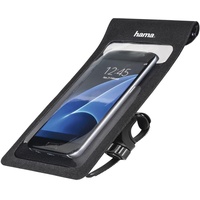 Hama Slim Smartphone Halterung, Schwarz, Transparent