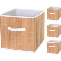 MCW Faltbox MCW-C21 4er-Set Aufbewahrungskorb 32 x 32 x