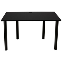 Möbelsystem Desk-Straight Gaming-Tisch schwarz