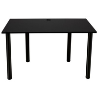 Möbelsystem Desk-Straight Gaming-Tisch schwarz