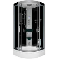 SeniorBad AcquaVapore Duschkabine Dusche D46-53T1 Komplettdusche Fertigdusche 90x90 cm