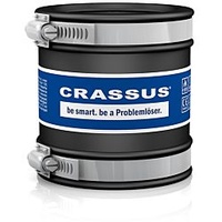Crassus Schlauchadapter CDC 065 Typ 1 55-65mm, 0,6 bar
