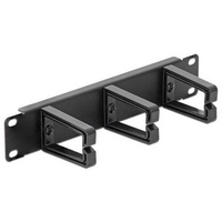 DeLock 10? Kabelmanagement Panel schwarz (43342)
